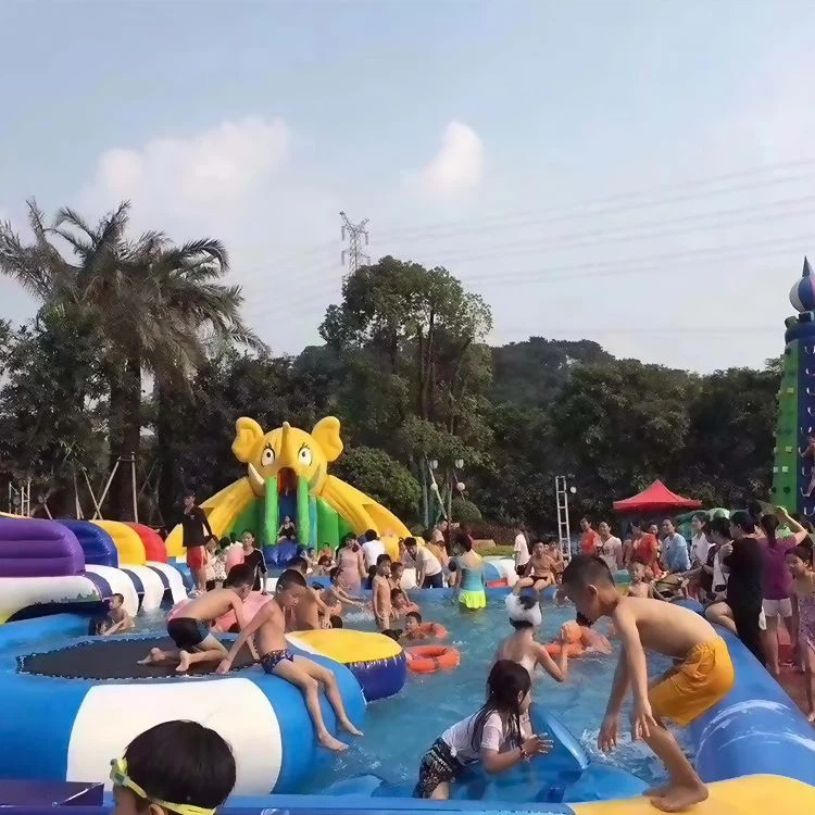 Nafukovacie zábavné park Inflatable Amusement Slide Park