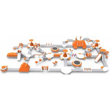 Vonkajšie nafukovacie plávajúce vodné ihrisko